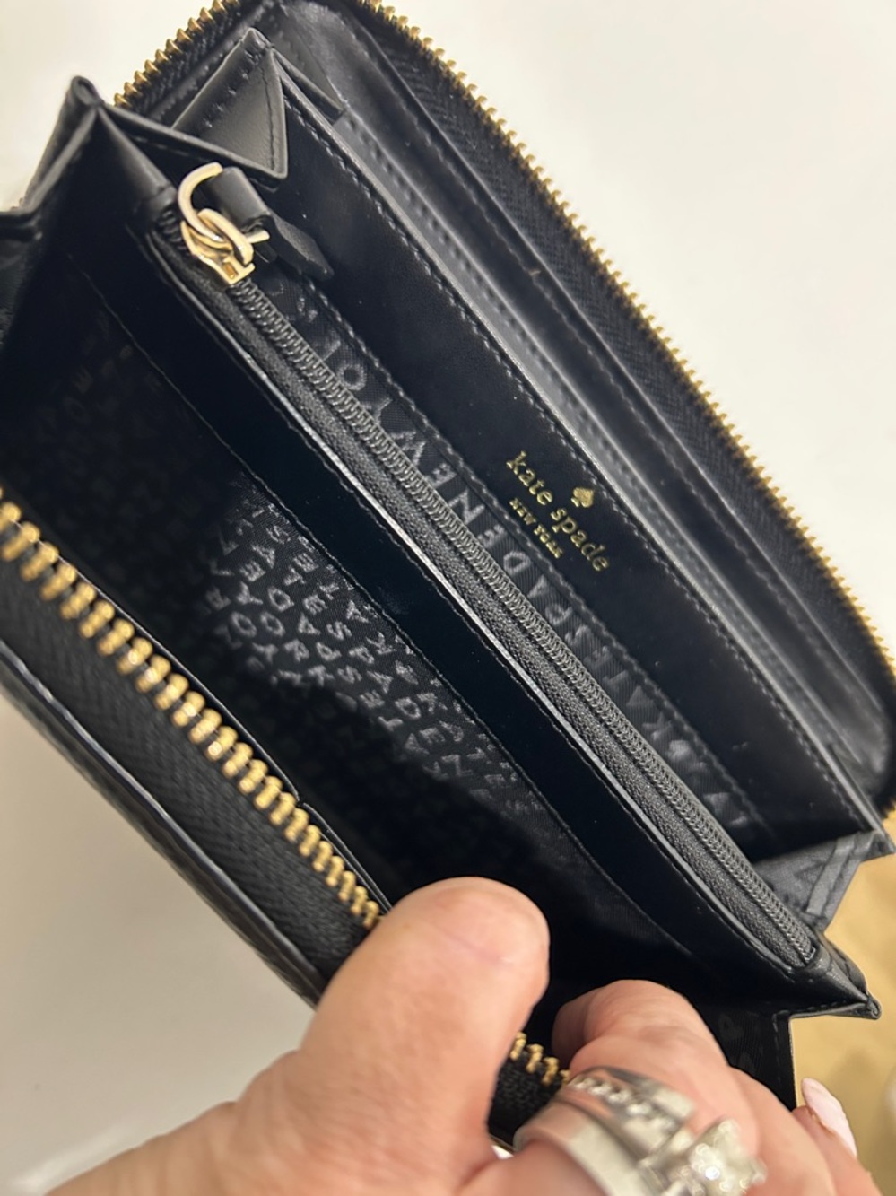Kate Spade New York Continental Zip Around  Wallet - Picture 9 of 12